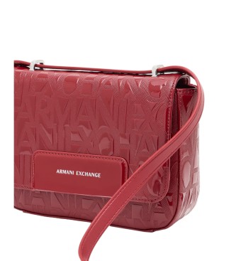 A|X Armani Exchange Saco de mensageiro vermelho