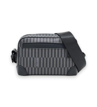 A|X Armani Exchange Mini saco de ombro preto