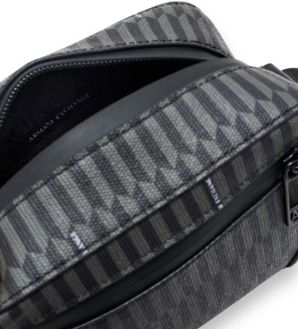 A|X Armani Exchange Mini saco de ombro preto