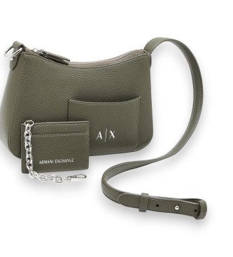 A|X Armani Exchange Schoudertas met groene ketting