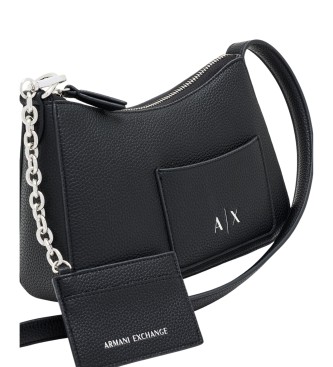 Armani Exchange Black Chain Handbag
