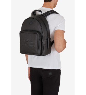 Armani Exchange Casual Backpack schwarz