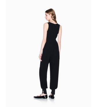A|X Armani Exchange Jumpsuit med sort b�lte