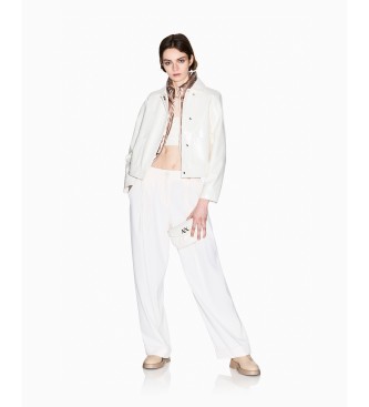 A|X Armani Exchange Pantalon High white