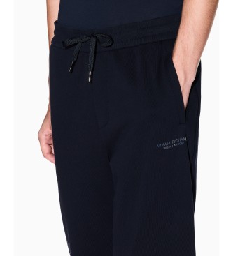 AIX Armani Exchange Jogger hlače mornarske barve