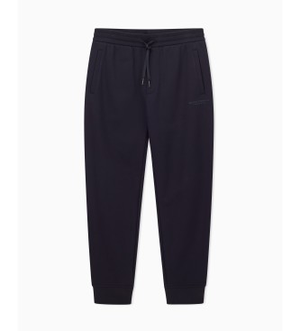 AIX Armani Exchange Jogger hlače mornarske barve
