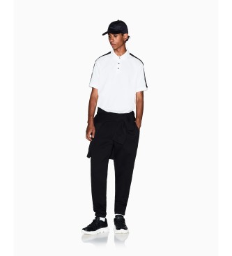 AIX Armani Exchange Lineaire broek zwart