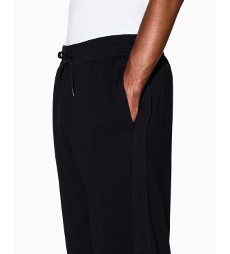 AIX Armani Exchange Lineaire broek zwart