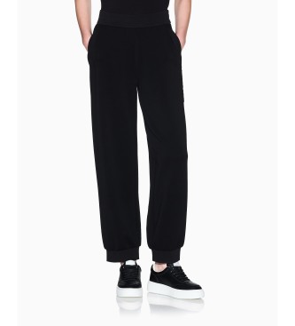 AIX Armani Exchange Black Look Trousers