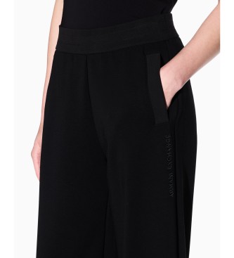 AIX Armani Exchange Black Look Trousers