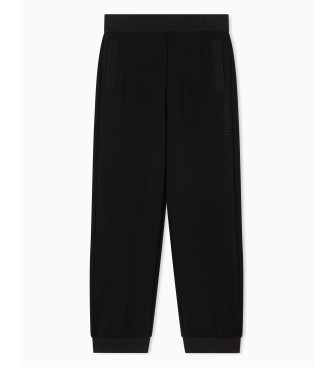 AIX Armani Exchange Black Look Trousers
