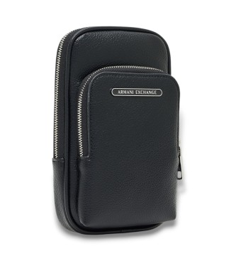 Armani Exchange Sac  bandoulire Tech noir