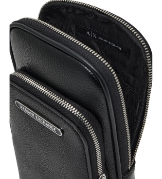 Armani Exchange Sac  bandoulire Tech noir