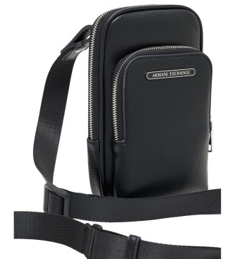 Armani Exchange Sac  bandoulire Tech noir