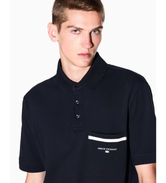 A|X Armani Exchange Polo marino profondo