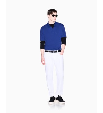 A|X Armani Exchange Polo bleu de la poste