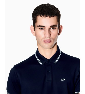 A|X Armani Exchange Polo Piqué marinho