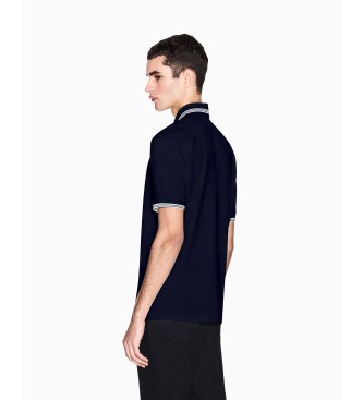 A|X Armani Exchange Polo Piqué marinho