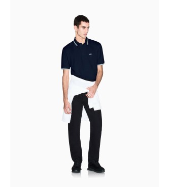 A|X Armani Exchange Polo Piqué marinho