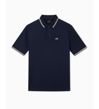 A|X Armani Exchange Polo Piqué marinho