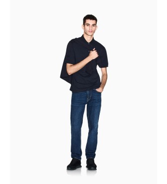 A|X Armani Exchange Polo en piqu� marine