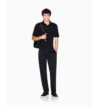 A|X Armani Exchange Polo Piqu� preto