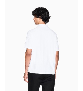 A|X Armani Exchange Polo bianca mercerizzata