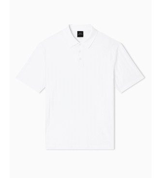 A|X Armani Exchange Polo bianca mercerizzata