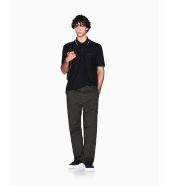 Armani Exchange Polo Slim FIt black