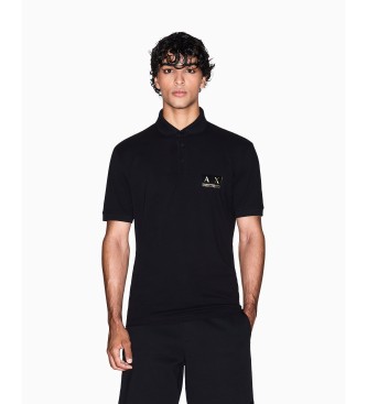 Armani Exchange Polo Look black