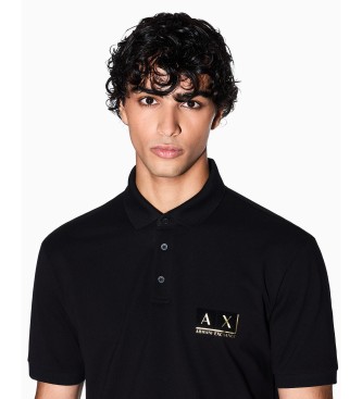 Armani Exchange Polo Look black