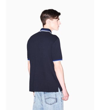 A|X Armani Exchange Polo marine r�gulier