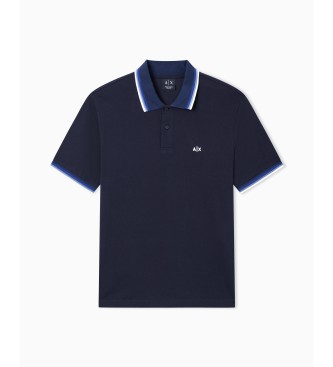 A|X Armani Exchange Polo marine r�gulier