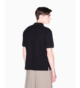 A|X Armani Exchange Polo Design noir
