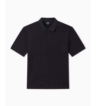 A|X Armani Exchange Polo Design noir