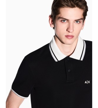 A|X Armani Exchange Polo slim noir