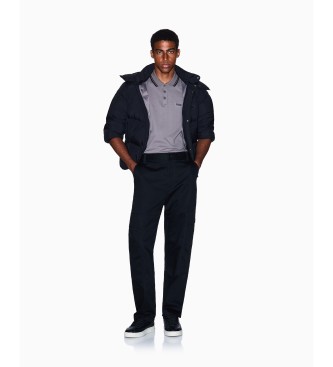 A|X Armani Exchange Polo con finiture grigie