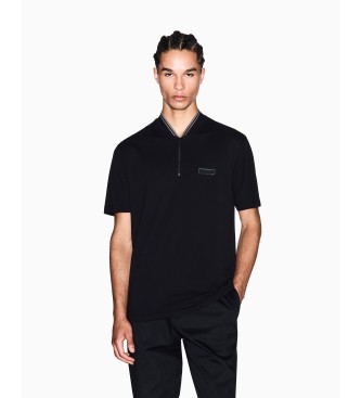 A|X Armani Exchange Polo Design Nero