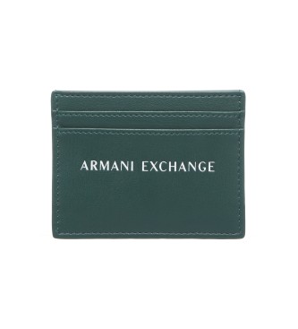 Armani Exchange Zelena kreditna denarnica