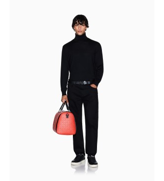 Armani Exchange Schildpadden trui zwart