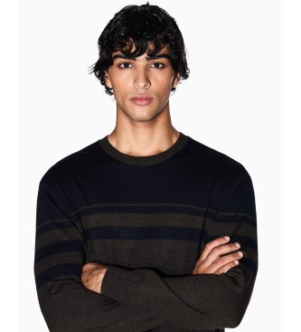 Armani Exchange Bruine Distinc-trui