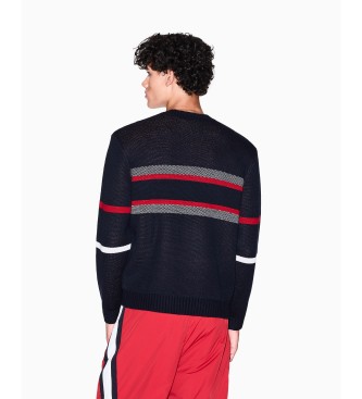 A|X Armani Exchange Pull Block navy