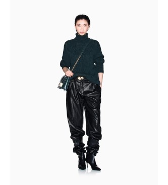 A|X Armani Exchange Groene grof gebreide trui