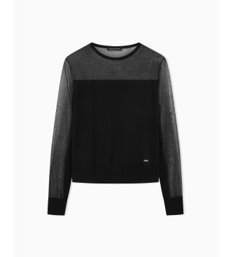 A|X Armani Exchange Trui Regular Fit zwart