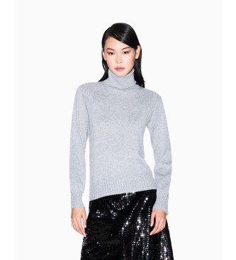 A|X Armani Exchange Camisola de gola alta cinzenta