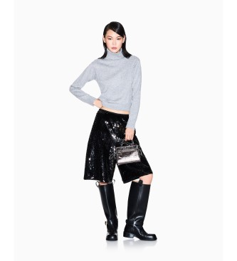 A|X Armani Exchange Camisola de gola alta cinzenta