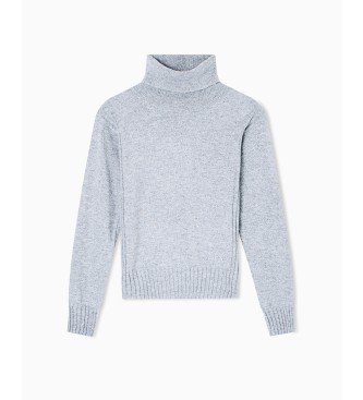 A|X Armani Exchange Camisola de gola alta cinzenta