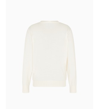 AIX Armani Exchange Camisola Sky em branco