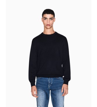 A|X Armani Exchange Essential navy jumper