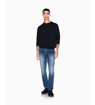 A|X Armani Exchange Essential navy jumper
